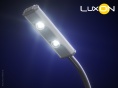 Светильник LuxON UniLED ECO Matrix Street в рабочем состоянии Светильник LuxON UniLED ECO Matrix Street в рабочем состоянии