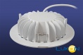 Светодиодный светильник LuxON Round (вид сзади)